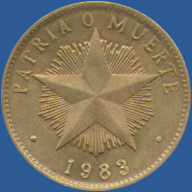  1 песо 1983 год